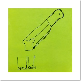Bread Knife Posters and Art